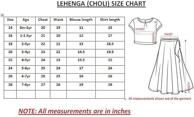 Stanwells Kids Baby Girl's Net Readymade Lehenga Choli - Image 8