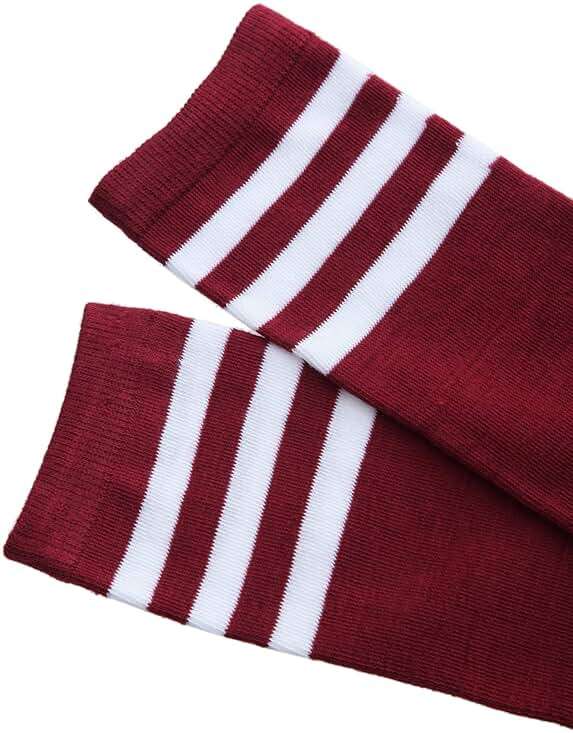 CISMARK Thigh High Striped Over the Knee Socks Long Knee High Socks for Women - Image 4