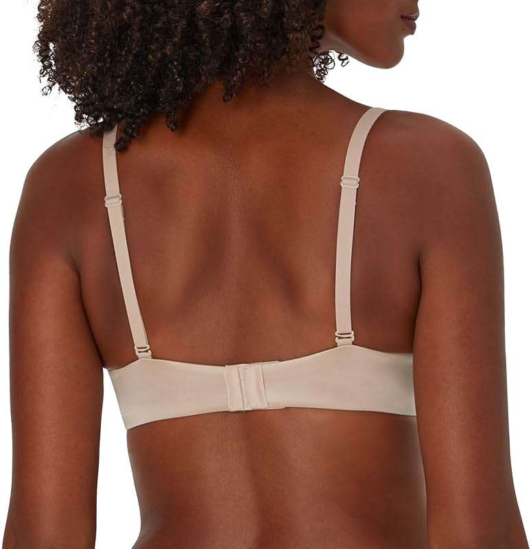 Maidenform Women's Push-up Bra with Dreamwire, No-Poke Underwire Push-up Bras for Women, Convertible, Demi Coverage, Sexy - Image 3