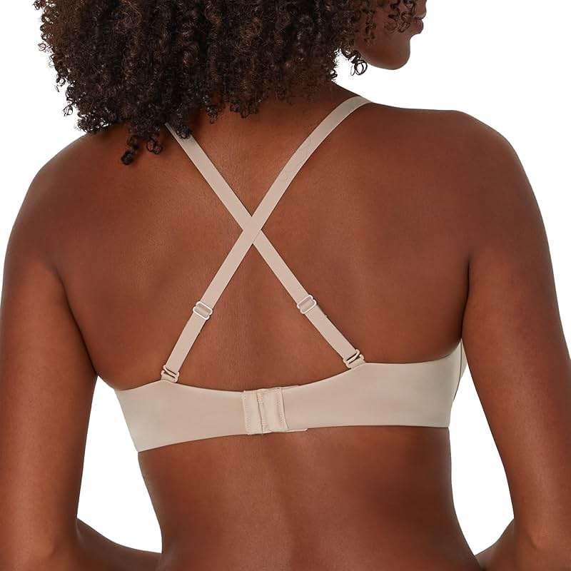 Maidenform Women's Push-up Bra with Dreamwire, No-Poke Underwire Push-up Bras for Women, Convertible, Demi Coverage, Sexy - Image 4