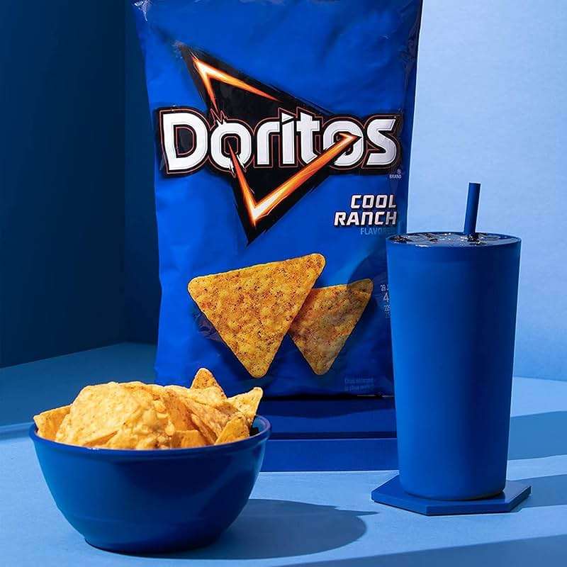 Doritos Flavored Tortilla Chips, Favorites Variety Pack (Nacho Cheese and Cool Ranch), 1 Ounce (Pack of 40) - Image 6