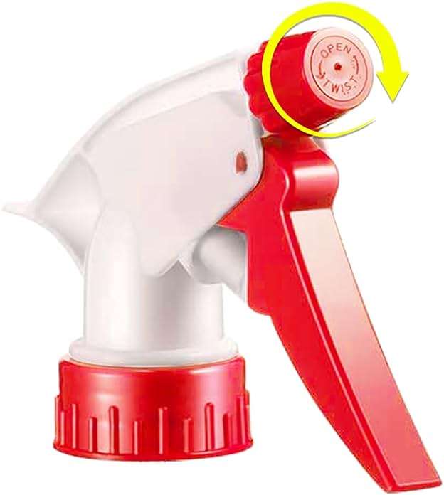 JohnBee Empty Spray Bottles (16oz/2Pack) - Adjustable Spray Bottles for Cleaning Solutions - No Leak and Clog - HDPE spray bottle For Plants, Pet, Vinegar, BBQ, and Rubbing Alcohol - Image 4