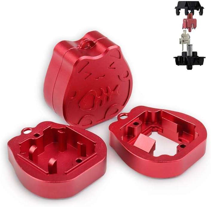 Gliging Switch Opener Lucky Cat Aluminum for Kailh Gateron Cherry MX Switches Mechanical Keyboard Custom Opening Tool with Metal Magnet - Image 6