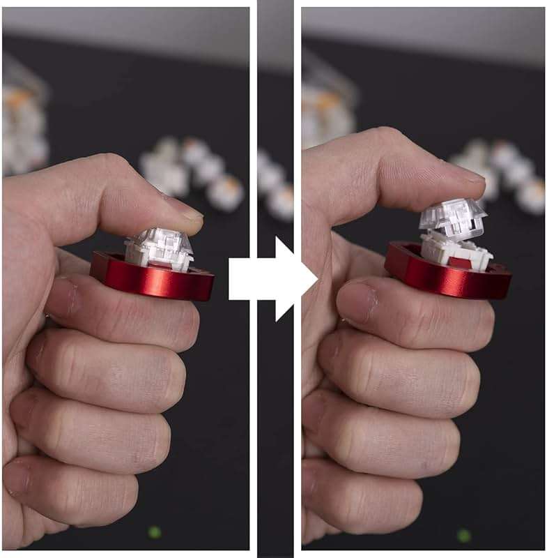 Gliging Switch Opener Lucky Cat Aluminum for Kailh Gateron Cherry MX Switches Mechanical Keyboard Custom Opening Tool with Metal Magnet - Image 8