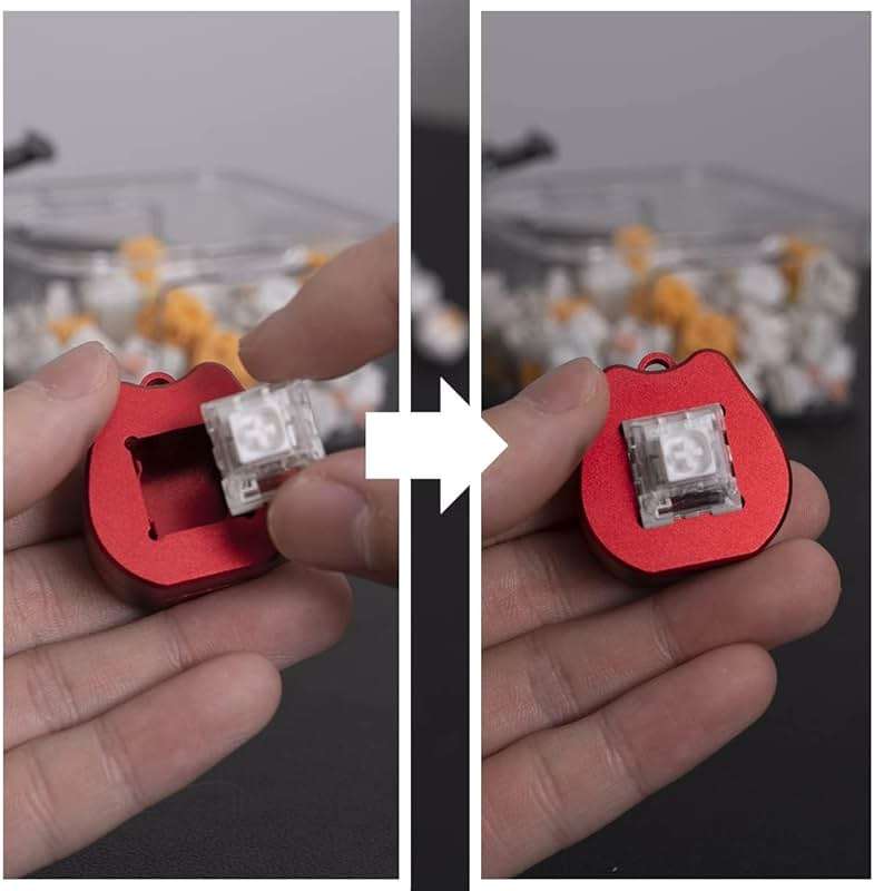 Gliging Switch Opener Lucky Cat Aluminum for Kailh Gateron Cherry MX Switches Mechanical Keyboard Custom Opening Tool with Metal Magnet - Image 9