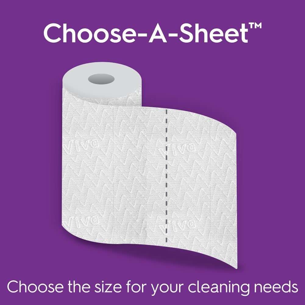 Viva Signature Cloth Paper Towels, Choose-A-Sheet - 6 Big Rolls = 9 Regular Rolls (78 Sheets Per Roll), 6 Count (Pack of 1) - Image 6