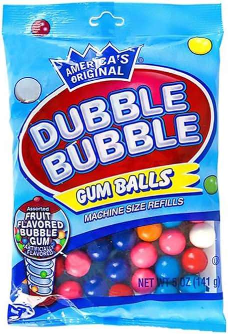 Fruidles Fruit Flavored Gum Balls, Machine Size Refills, Kosher Certified Parve, 5oz Bag (Pack of 2) - Image 2