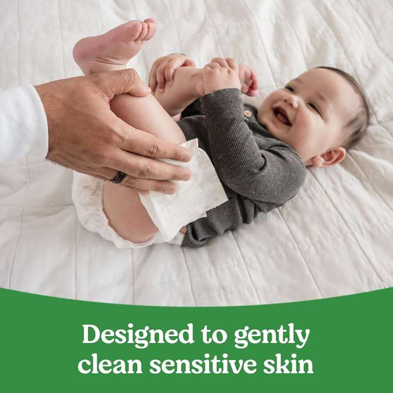 Huggies Natural Care Sensitive Baby Wipes, Hypoallergenic, 99% Purified Water, 3 Refill Packs (624 Wipes Total) - Image 2