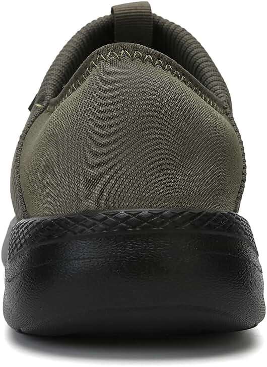 KUBUA Slippers for Men and Womens Indoor House Shoes Plush Slip on Outdoor Garden Loafers - Image 4