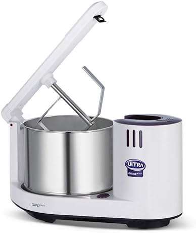 Ultra Grind+ Gold 2 Liter Table Top Wet Grinder with Atta Kneader, 110 Volt- Purple color - Image 4