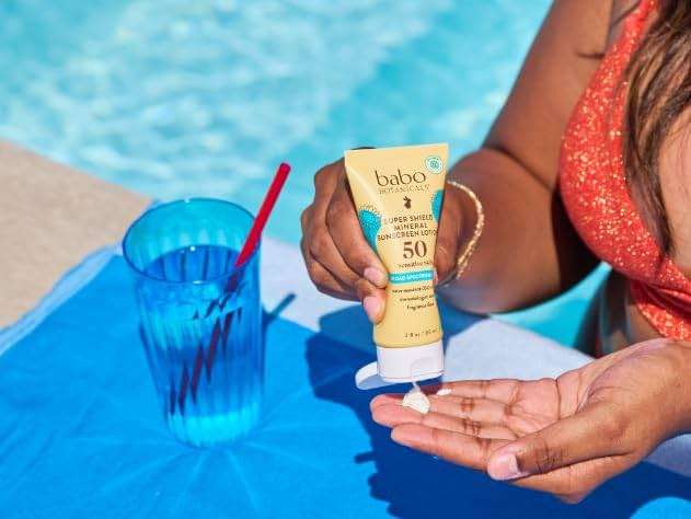 Babo Botanicals Extra Sensitive Sheer Mineral Sunscreen Lotion SPF 50, 3 FZ - Image 7