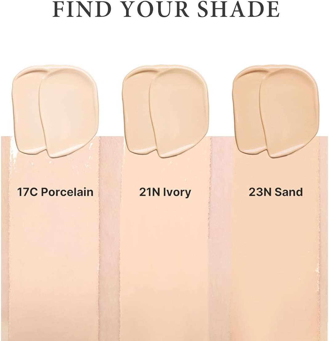 TIRTIR My Glow Cream Cushion | Natural Coverage, Hydrating, Dewy, Glow Finish, 24-Hours Long Lasting, Moisture barrier, Korean Cushion, Pack of 1 (0.63 oz.), #21N Ivory - Image 4