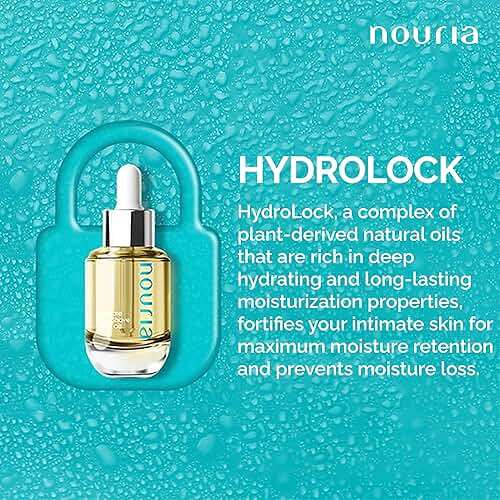 IntiMD Nouria Intimate Pre-Shave Elixir Oil, HydroLock moisturizer conditioner nourishing formula helps with Ingrown Hair, Itch, Razor Bump, Razor Burns for Bikini Area, Legs, Underarm - Image 4