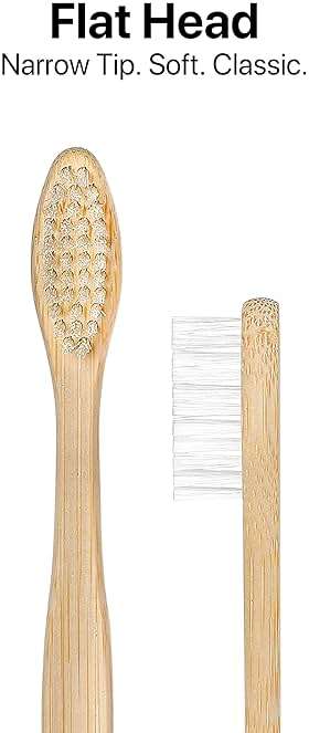 Sea Turtle Plant-Based Bristles, Bamboo Toothbrushes, Soft Natural Toothbrush for Adults (4 Pack) - Image 5