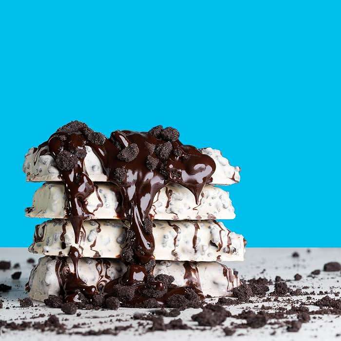 FITCRUNCH Full Size Protein Bars, Designed by Robert Irvine, World’s Only 6-Layer Baked Bar, Just 6g of Sugar & Soft Cake Core (12 Count, Milk & Cookies) - Image 4