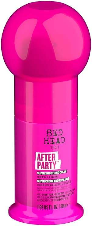 Bed Head by TIGI After Party Super Smoothing Cream – Anti Frizz Hair Styling Product, Humidity Protection for Frizzy or Dull Hair, Travel Size 1.69 fl oz - Image 3