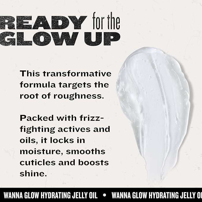 TIGI Bed Head by TIGI Wanna Glow Hydrating Jelly Oil for Shiny Smooth Hair 3.38 fl oz - Image 4