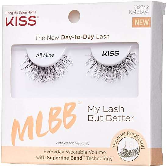 Kiss My Lash But Better, False Eyelashes, 'All Mine', 10mm, Includes 1 Pair Of Lash, Easy to Apply, Reusable Lash Clusters - Image 2