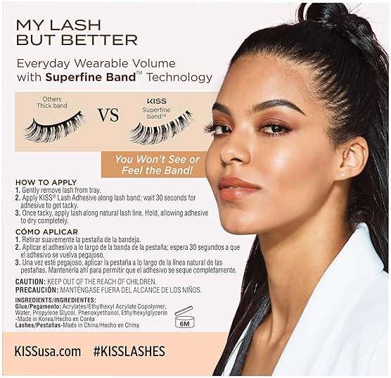 Kiss My Lash But Better, False Eyelashes, 'All Mine', 10mm, Includes 1 Pair Of Lash, Easy to Apply, Reusable Lash Clusters - Image 3