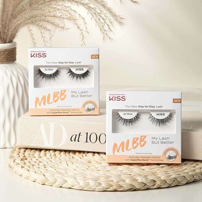 Kiss My Lash But Better, False Eyelashes, 'All Mine', 10mm, Includes 1 Pair Of Lash, Easy to Apply, Reusable Lash Clusters - Image 7