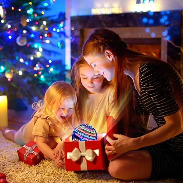 Ivtivfu Flying Orb Ball (Blue, 2026 Upgraded) with Dazzling Lights, Magic Hover Spinner, Cool Boomerang Drone, Floating Cosmic Globe, Kids Toys Gifts for 6 7 8 9 10 Year Old Boys Girls - Image 6