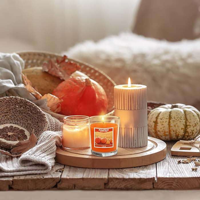 20 Packs Scented Aromatherapy Candle with 10 Fragrances, 1.8 Oz Soy Votive Candle for Home Decoration, Candle Gifts Baskets for Christmas Thanksgiving Anniversary - Image 9