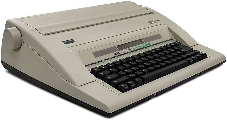 Nakajima WPT-160 Electronic Portable Typewriter with Correct Film Ribbon (2 Items) - Image 5