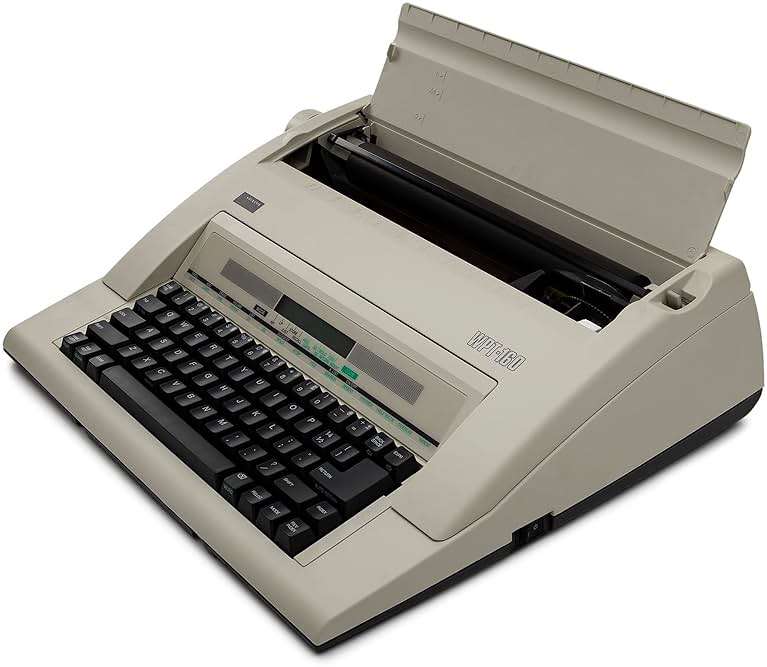 Nakajima WPT-160 Electronic Portable Typewriter with Correct Film Ribbon (2 Items) - Image 6