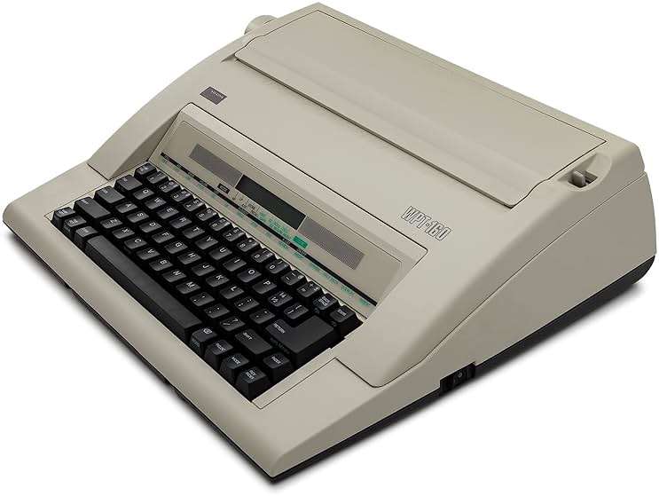 Nakajima WPT-160 Electronic Portable Typewriter with Correct Film Ribbon (2 Items) - Image 7