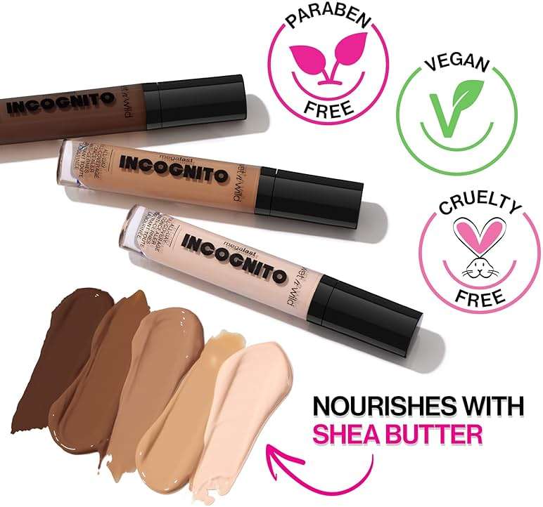 wet n wild Mega Last Incognito All-Day Full Coverage Liquid Matte Concealer, Light Beige, 0.18 Ounce - Image 3