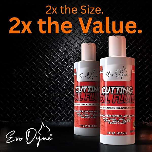 Cutting Oil, Cutting Fluid 8-OZ, Made in The USA | Cutting Oil for Drilling, Tapping, Milling | Professional Grade Fluid - Safe on Metal & Glass by Evo Dyne - Image 3