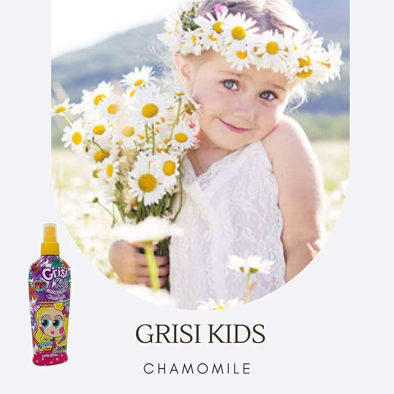 Ricitos Kids Chamomile Hair Lotion Leave-In Detangler, Natural Lightening Spray for Girls, Gentle Paraben-Free Formula for Easy Brushing, Knot-Free Hair, Soft Texture and Shine, 8.4 Fl Oz, Pack of 3 - Image 5