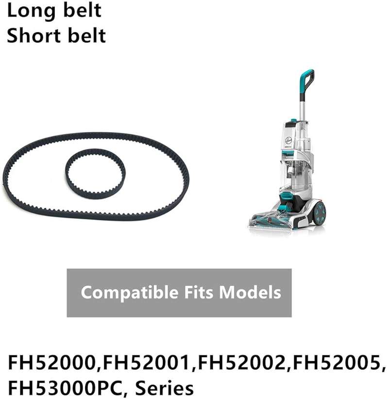 Ymimi Vacuum Belts Compatible with Hoover Smartwash Automatic Carpet Cleaner, Fits Model FH52000,FH52001,FH52002,FH52005（1-Sets） - Image 2