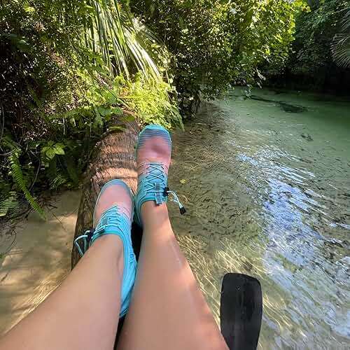 WateLves Water Shoes Mens Womens Barefoot Beach Swim Shoes Quick-Dry Aqua Socks Pool Shoes for Surf Yoga Water Aerobics - Image 3