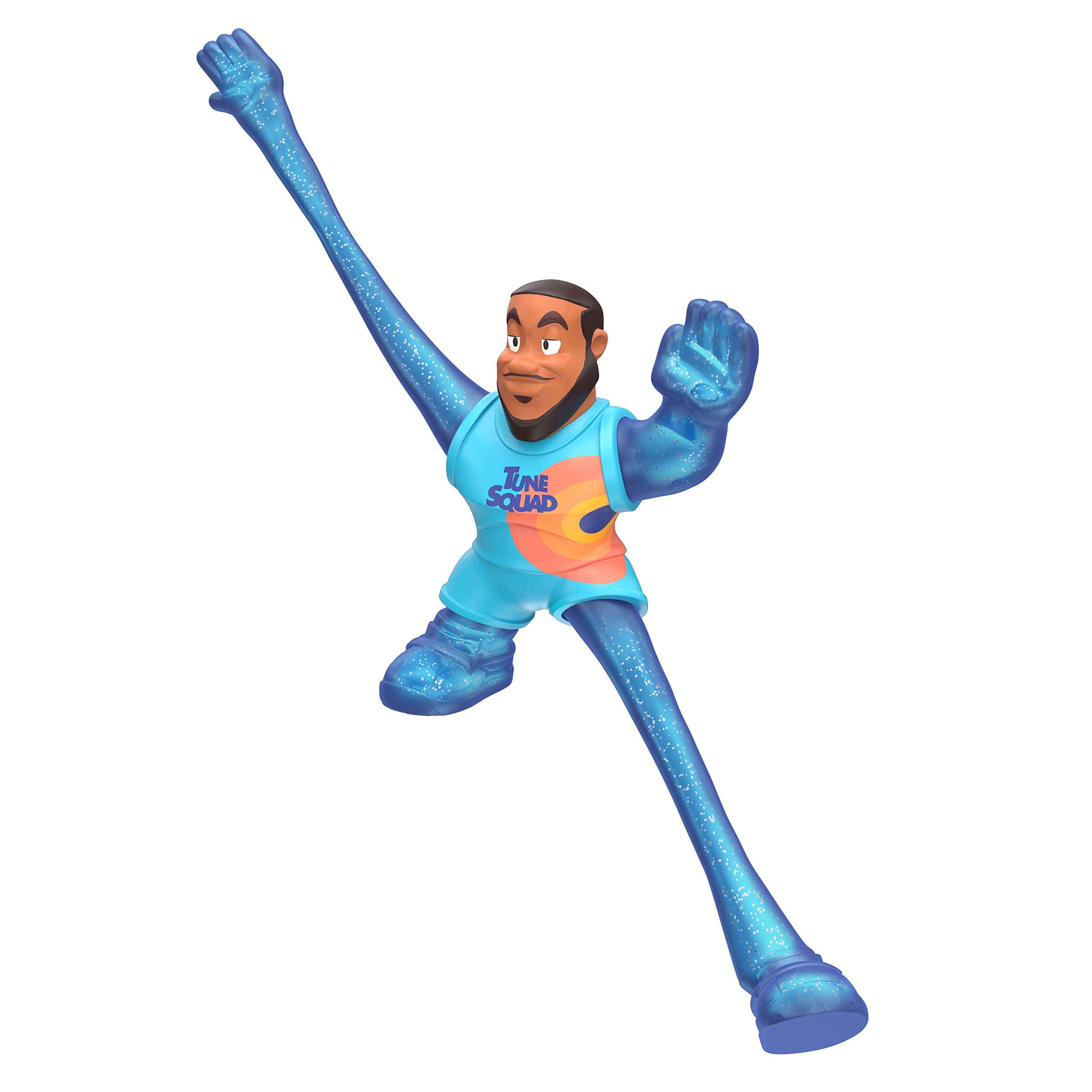 Heroes of Goo JIT Zu – Space Jam: A New Legacy - 5" Stretchy Goo Filled Action Figure - Lebron James (Power Up) - Image 5