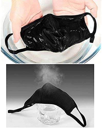 comfso 5 Pack Cute Heart Cloth Face Masks, Face Masks Reusable and Breathable Face Cotton Covering with Nose Bridge Wire for Men Women Adult - Image 5