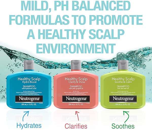 Neutrogena Exfoliating Healthy Scalp Clarify & Shine Conditioner for Oily Hair and Scalp, Anti-Residue Conditioner with Pink Grapefruit, Paraben & Phthalate-Free, Color-Safe, 12 Fl Oz - Image 10