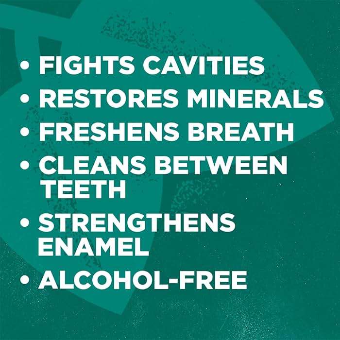 Tom's Of Maine Whole Care Natural Fluoride Mouthwash, Fresh Mint, 16 Oz (Pack of 3) (Packaging May Vary) - Image 4