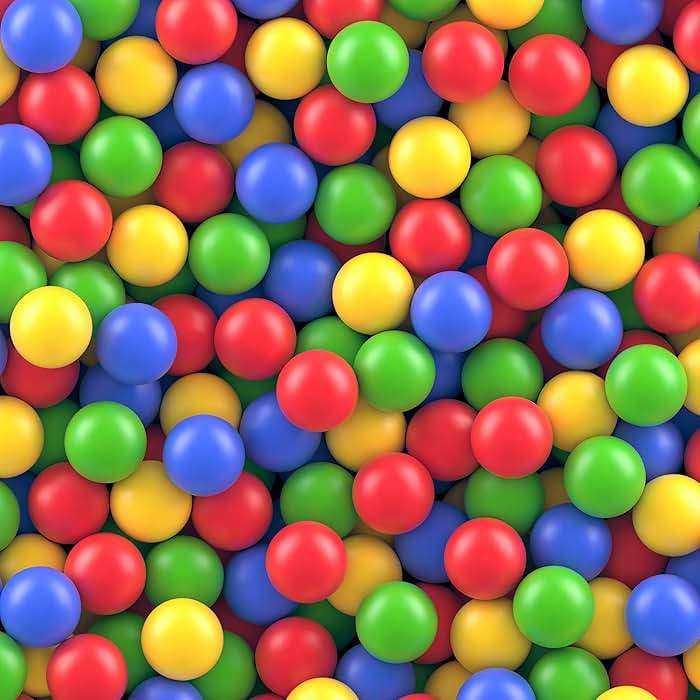 PlayO Gumballs for Gumball Machine - Refill Bubble Gum 20-Ounce - Carton of Double Bubble Assorted Gum Ball Candies -Kosher - Image 8