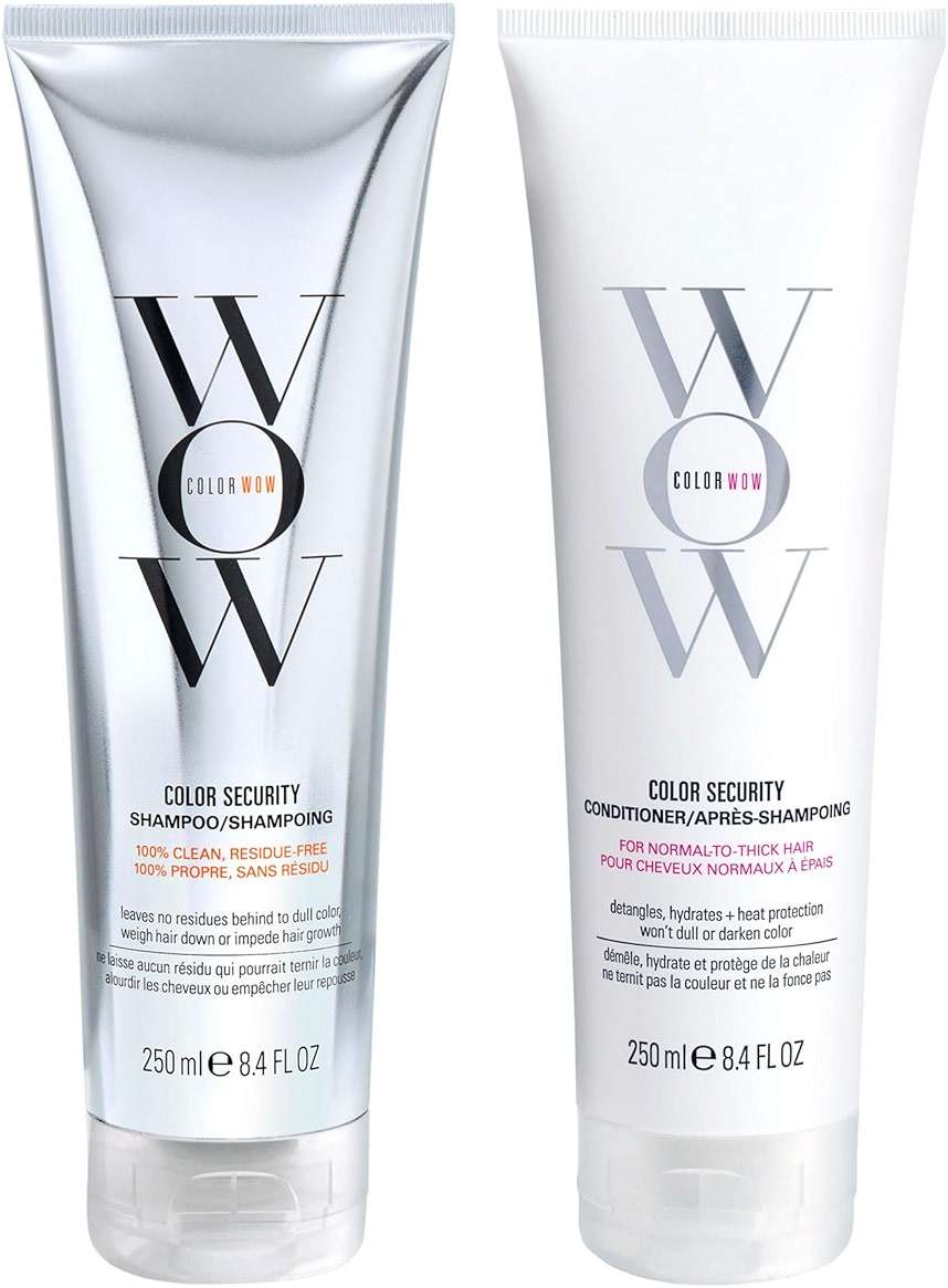 COLOR WOW Dream Clean Duo - 100% clean, sulfate-free COLOR SECURITY SHAMPOO and weightless COLOR SECURITY CONDITIONER| Achieve Super Glossy, Hydrated Hair - Image 1