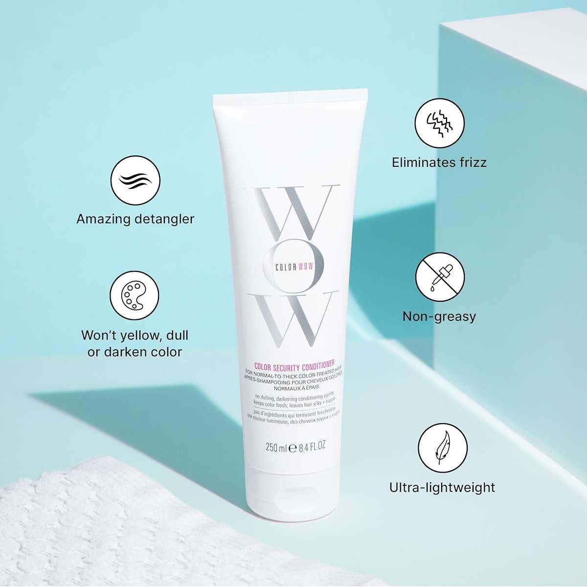 COLOR WOW Dream Clean Duo - 100% clean, sulfate-free COLOR SECURITY SHAMPOO and weightless COLOR SECURITY CONDITIONER| Achieve Super Glossy, Hydrated Hair - Image 5