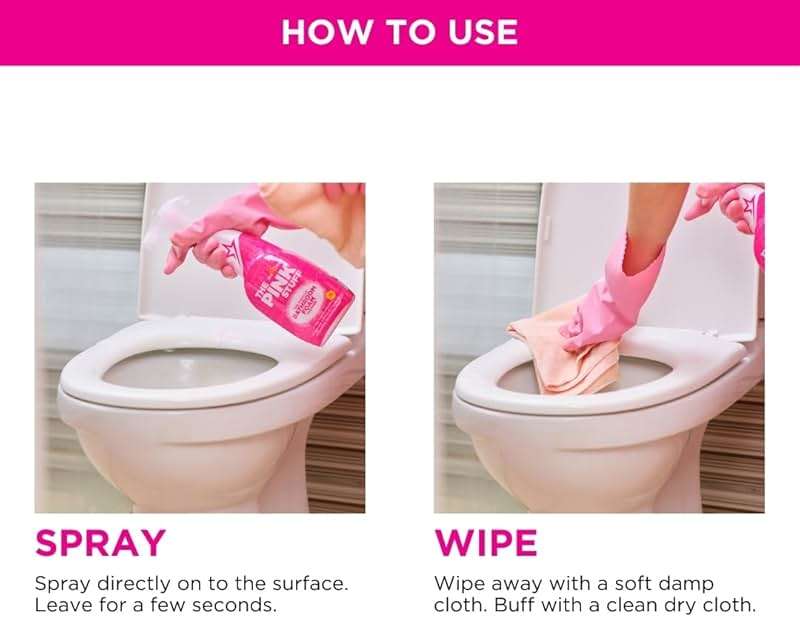 Stardrops - The Pink Stuff - Miracle Bathroom Foam Cleaner 750ml - Baths, Tiles, Soap Scum, Limescale, Streak Free - Image 10