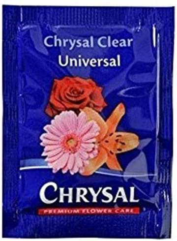 Chrysal Clear Flower Food Packets – Single Packet – Flower Arrangements & Bouquets – Fresh Flower Arrangements Florist Floral Supplies - 100 Ct-5g/.5 Liter (100 Packets) - Image 2