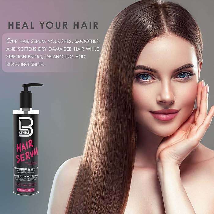 Level 3 Hair Serum - Repairs Your Damaged Hair - Softens and Smoothing - Level Three Hair Smoothing Serum - Reduces Frizziness L3 - Image 3
