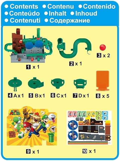 EPOCH Super Mario Adventure Game DX - Tabletop Skill and Action Game with Collectible Action Figures - Image 4
