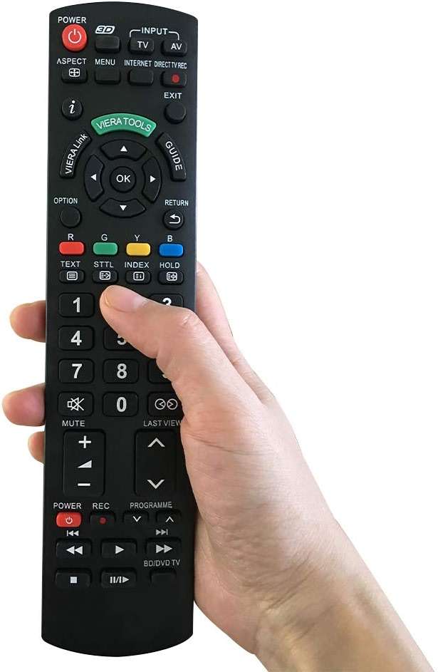 Universal Remote Control for Panasonic TV Remote Control Works for All Panasonic Plasma Viera HDTV 3D LCD LED TV/DVD Player/AV Receiver - No Program Needed - Image 4