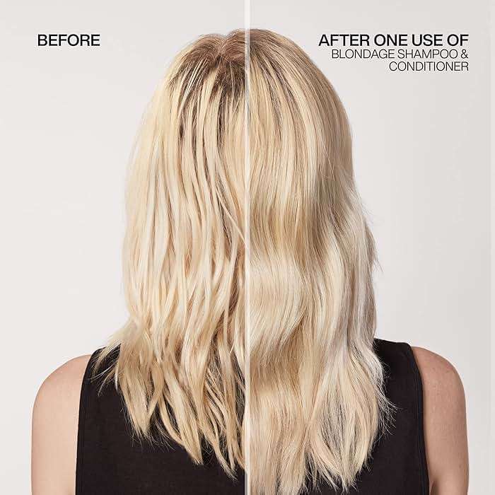 Redken Blondage Color Depositing Purple Conditioner For Blonde Hair - Tones & Moisturizes Brassy Hair - Image 3