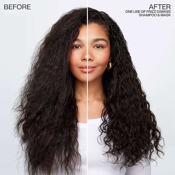 Redken Frizz Dismiss Shampoo For Frizzy Hair - Provides Smoothness & Shine, Weightless Frizz Control, Sulfate-Free - Image 4