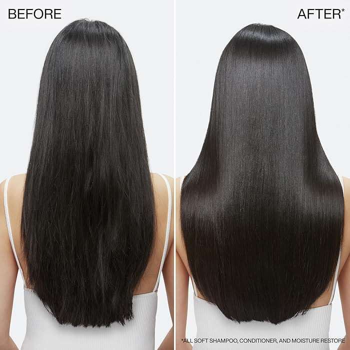 Redken All Soft Conditioner - Moisturizes & Hydrates Dry, Brittle Hair, Softens, Smooths & Adds Hair Shine, Conditioner & Detangler - Image 3