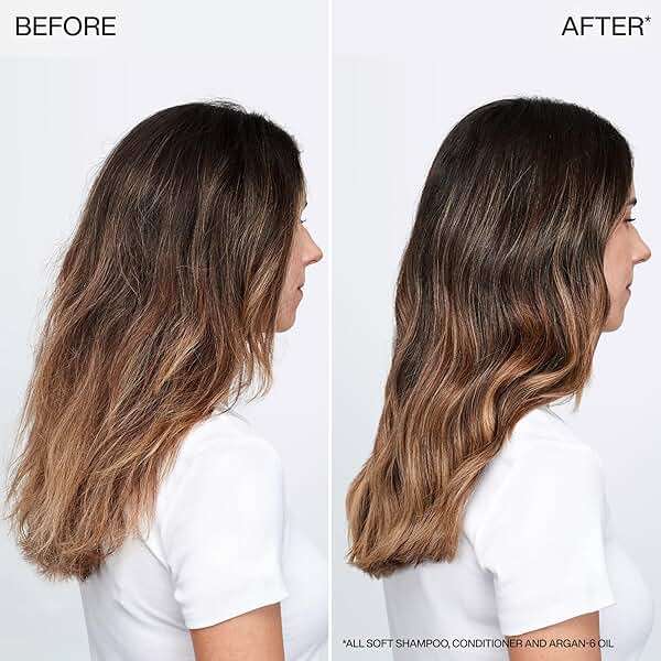 Redken All Soft Conditioner - Moisturizes & Hydrates Dry, Brittle Hair, Softens, Smooths & Adds Hair Shine, Conditioner & Detangler - Image 9